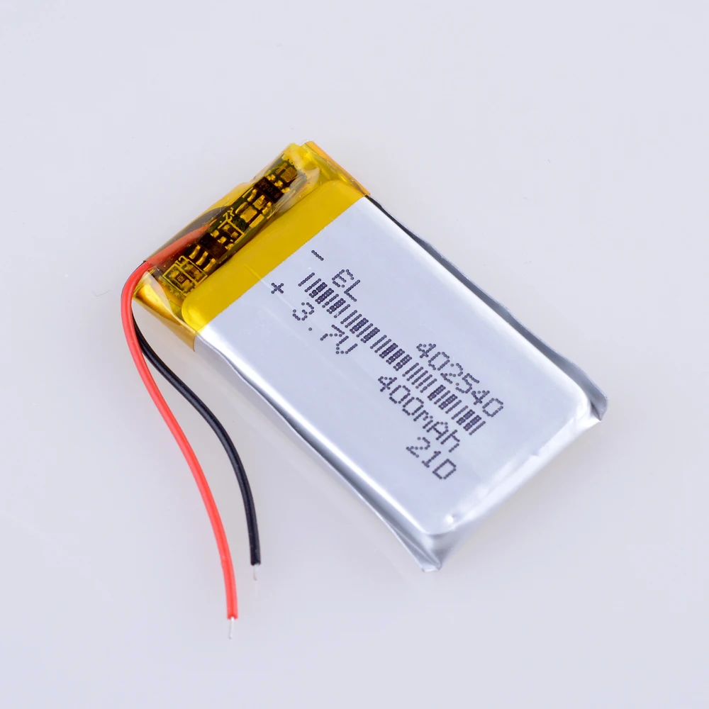 3 7 V 400mAh 402540 полимерный литий-ионный аккумулятор для bluetooth гарнитуры браслет