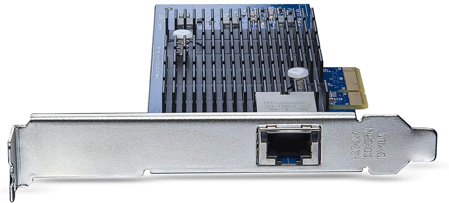 Online 10Gb PCI-E NIC Netzwerk Karte, PCI Express Ethernet LAN Adapter Unterstützung Windows Server/Linux/ESX, Vergleichen Zu Intel X550-T1