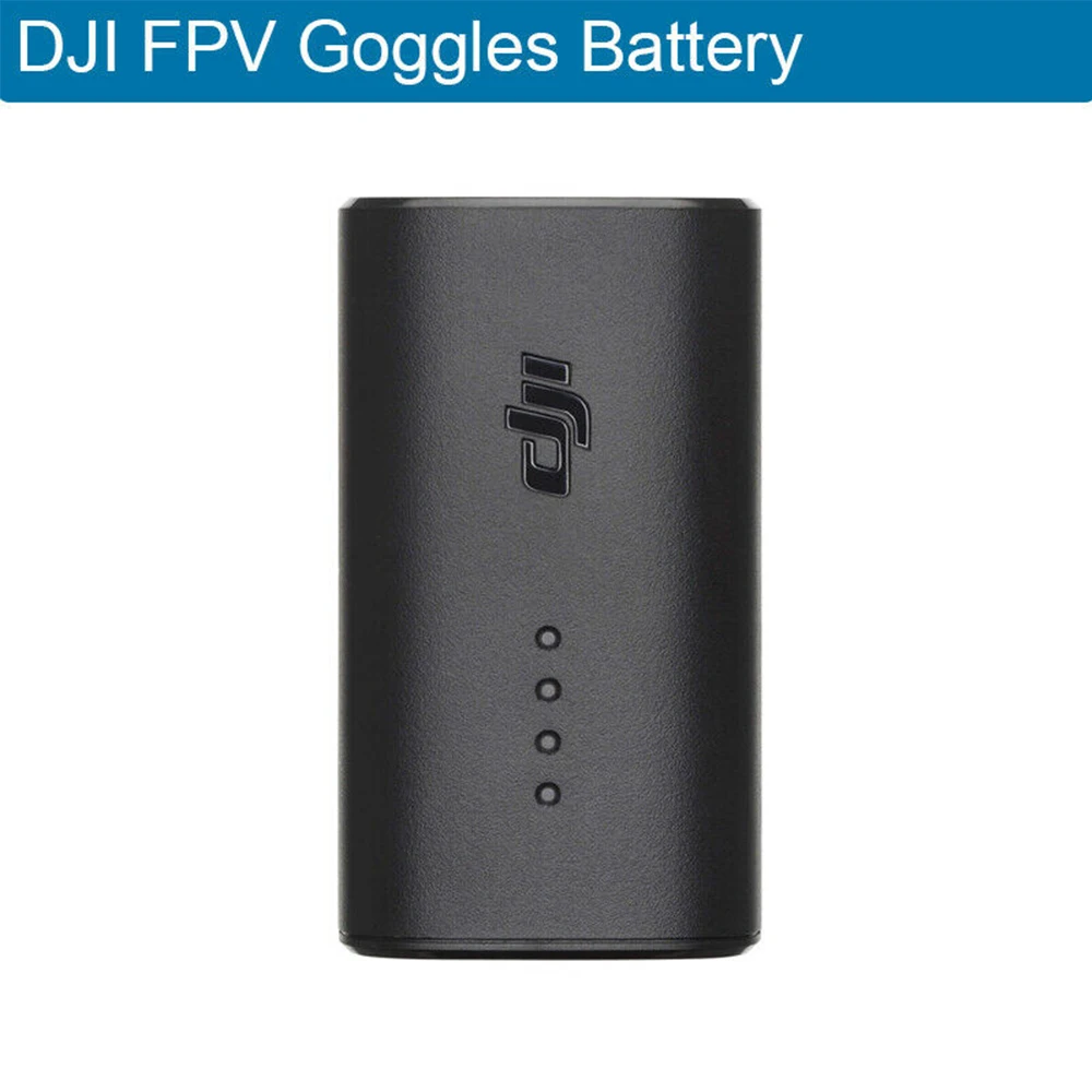 

Wholesale Original Battery for DJI FPV Goggles 1800 MAh 9V LiPo 2S 18 Wh Goggle Batteries Drone Parts Rechargeable Battery