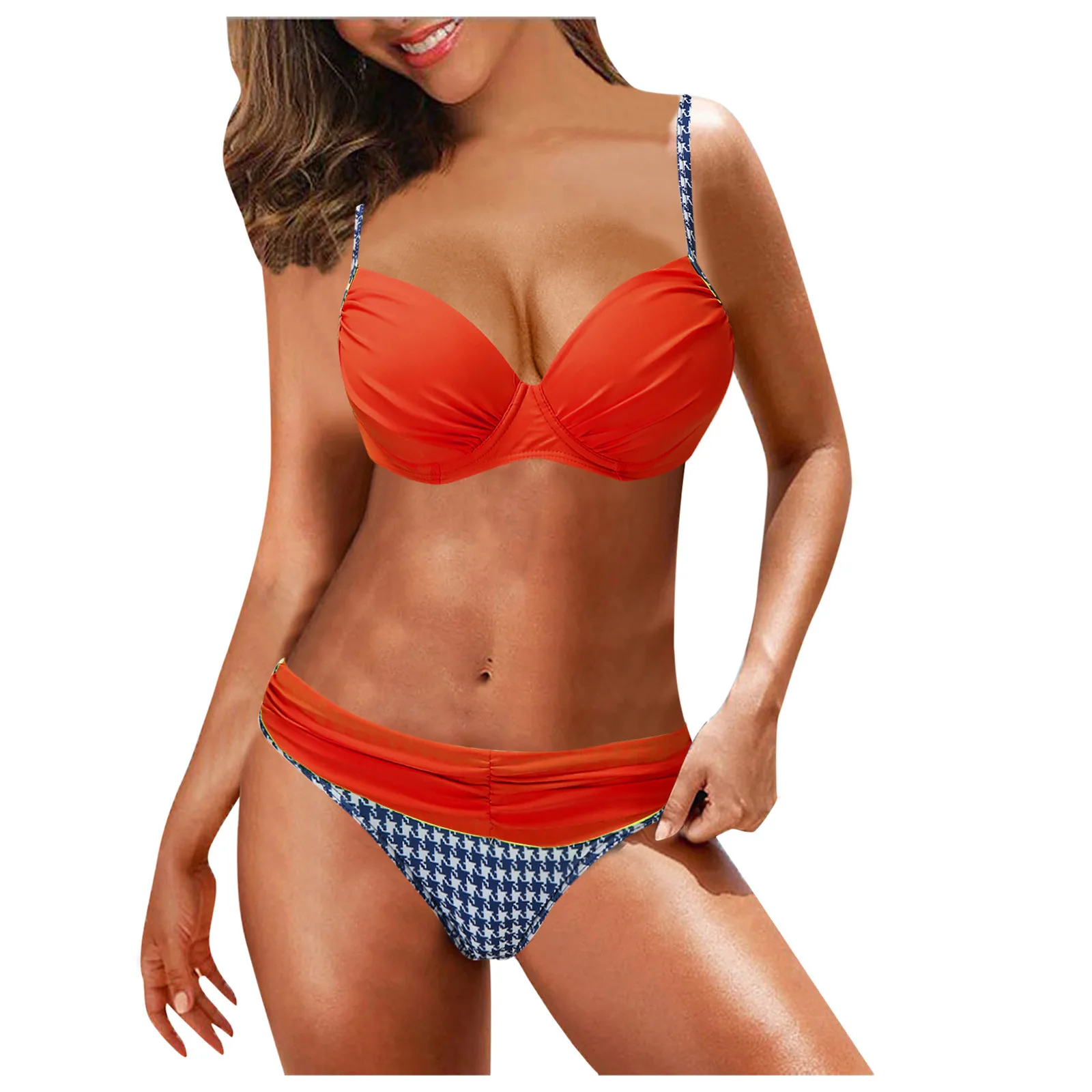 

Sexy Large Swimsuits Push Up Bikini Women's Plus Size Swimwear Beach Wear Brazilian Bikinis Female Bathing Suit Swimming Suits