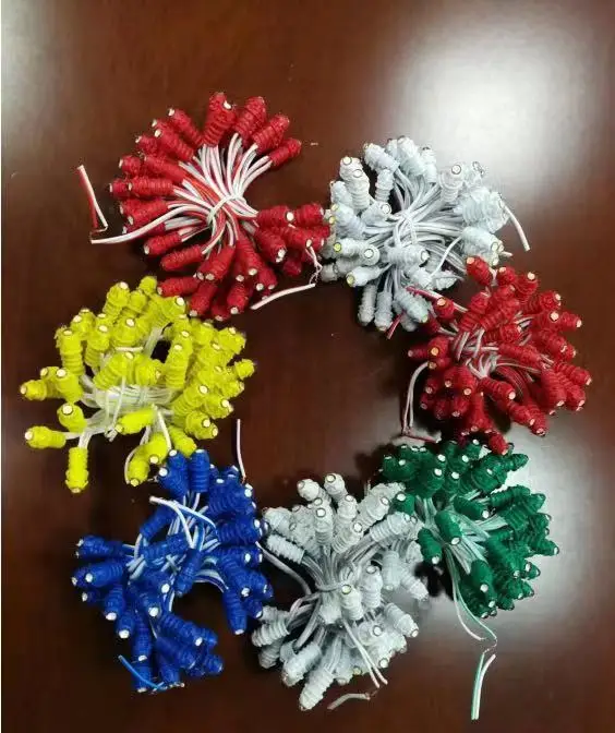 2000 шт./лот 5 в постоянного тока 9 мм светодиодный пиксельный модуль