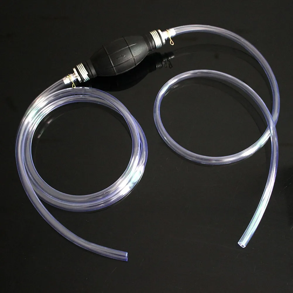 

Motor Transfer Pump Tube Petrol Pumps Primer Rubber Aluminum Fuel Hand