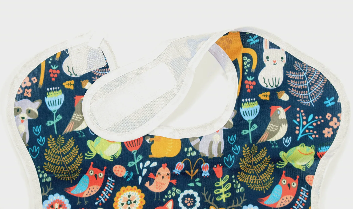 [Sigzagor]1 Baby Bib Feeding Waterproof With Pocket 6 to 24 months