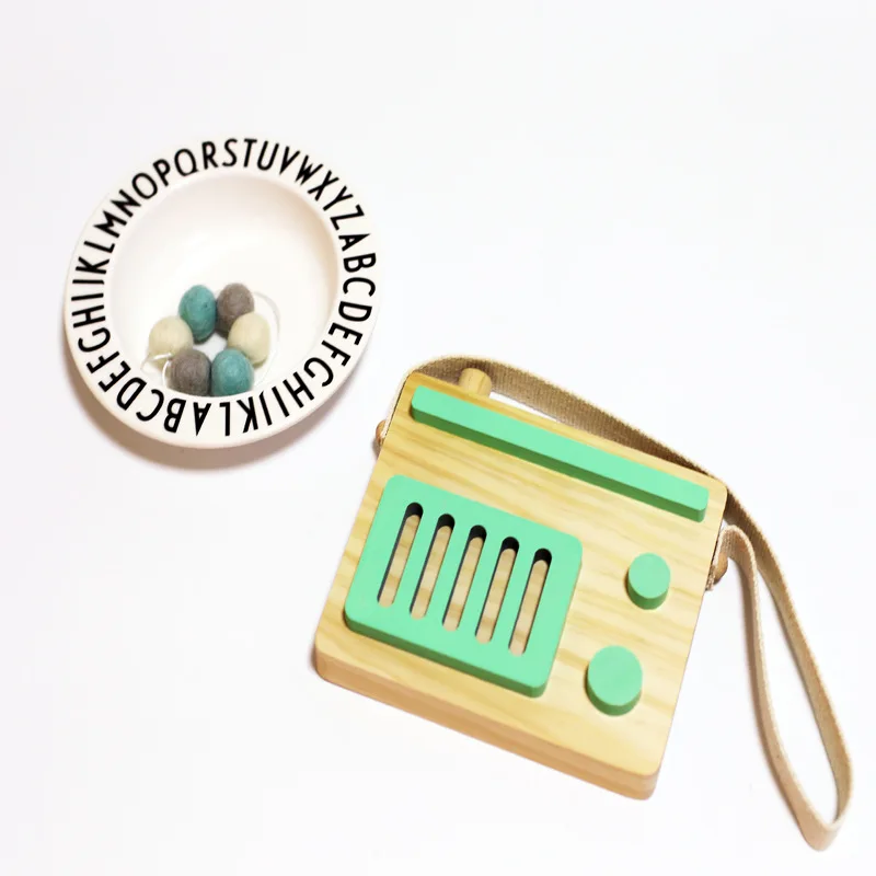 Скандинавский стиль деревянный радиовырез крафтовые принадлежности для детской