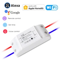 10a 90 250v wifi smart light switch smart home universal breaker moudle timer voice control work with homekit alexa google home
