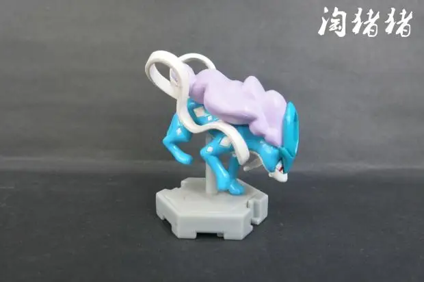 

TOMY Pokemon Action Figure Genuine Anime Ornaments In Stock Mc Smart Medium Suicune2 Rare Out of Print Gacha Model Toy