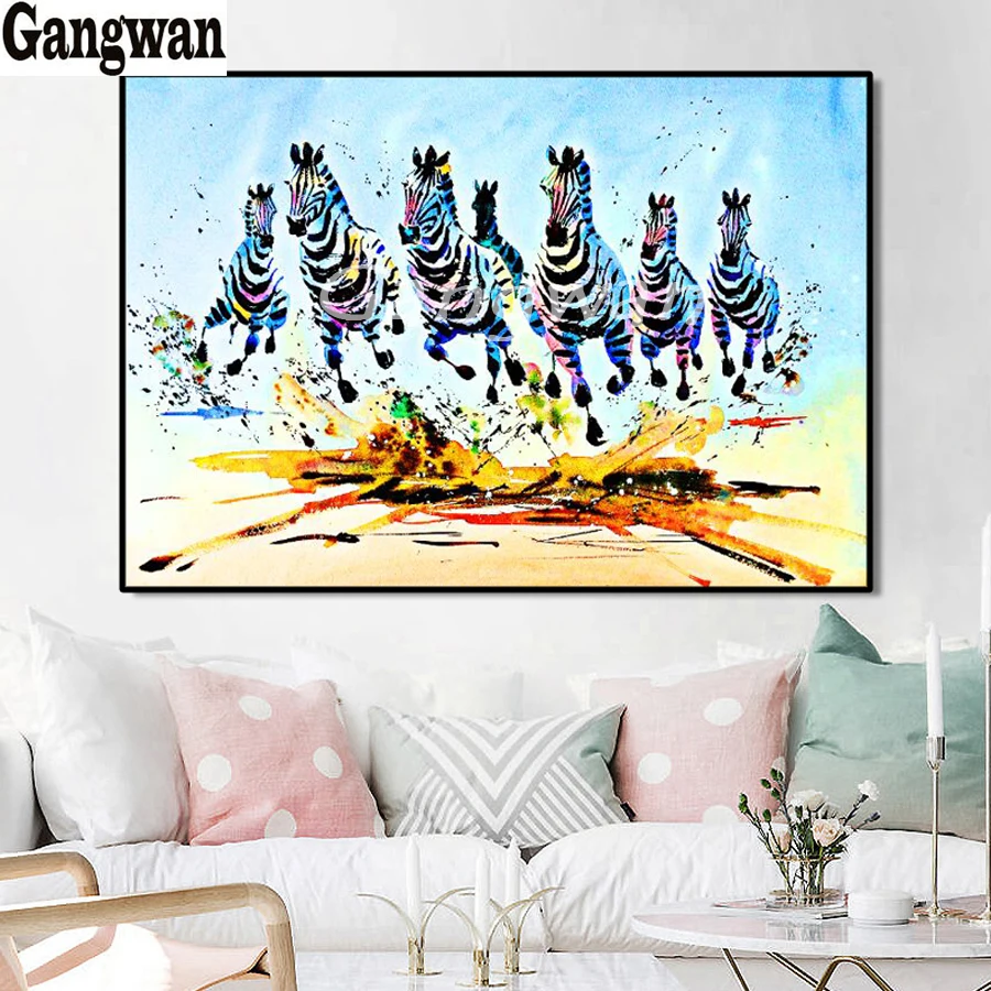 

Картина из квадратных и круглых камней на заказ, вышивка-мозаика стразами