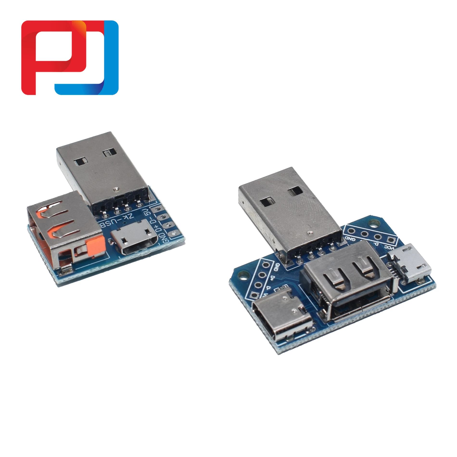 USB коммутатор Мужской Разъем к Тип-c гнездовой разъём микро-usb 2 54-4P передачи