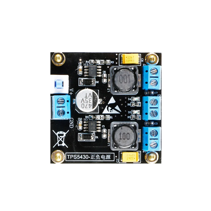 TPS5430 импульсный модуль питания положительный и отрицательный Двойной источник 5