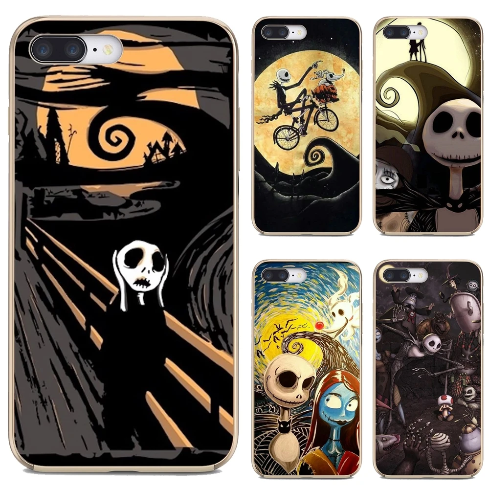 Чехол для телефона Xiaomi Poco X3 NFC F2 Pro M3 Mi 5X 6X Max Mix 1 2 2S 3 Mi5 Mi6 Mi3 Mi4 Nightmare-Tim-burton-Halloween-jack