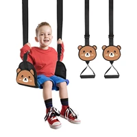 2021 new kids gymnastic rings swing bar ring pull up fitness gym playground outdoor indoor children kid toy flying gym swing