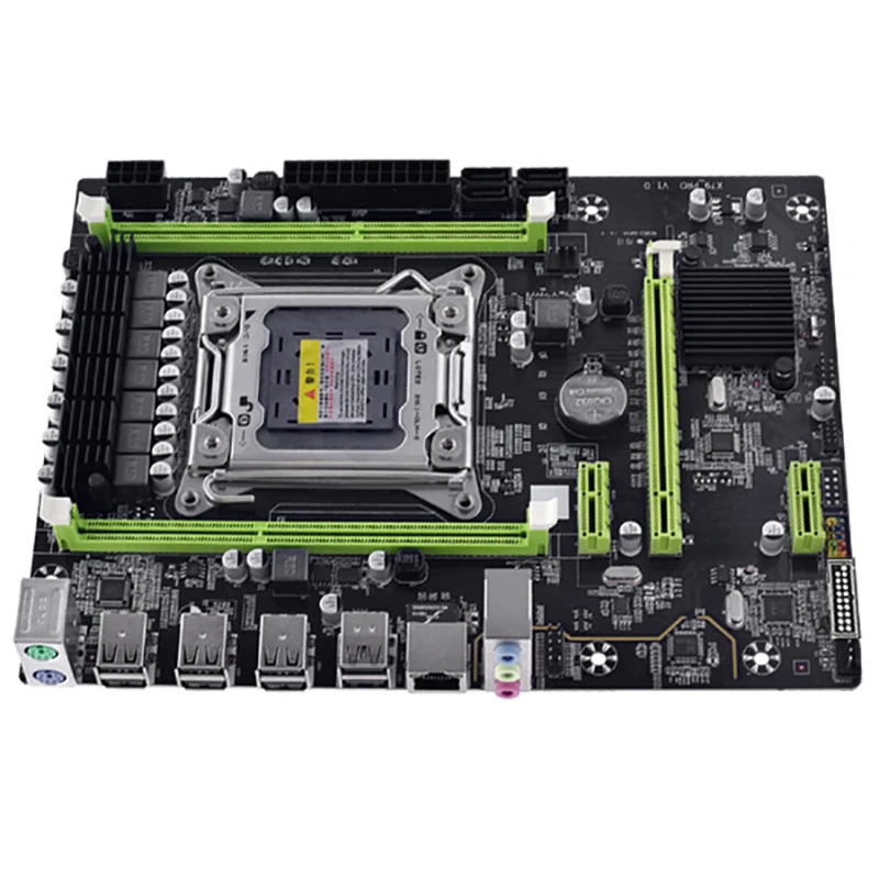 Материнская плата X79M Pro для Intel Lga 2011 E5 2640 2650 2660 Ddr3 2680/1600/1333 МГц 32 Гб M.2 Pci-E M-Atx |