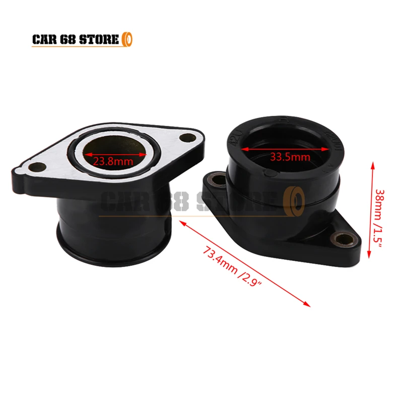 Карбюратор для впускного коллектора 2 шт высококачественный пластик и металл Yamaha