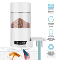 500ml universal digital automatic fish feeder electrical fish tank timer feeder home aquarium tank food feeding fish feeder tool