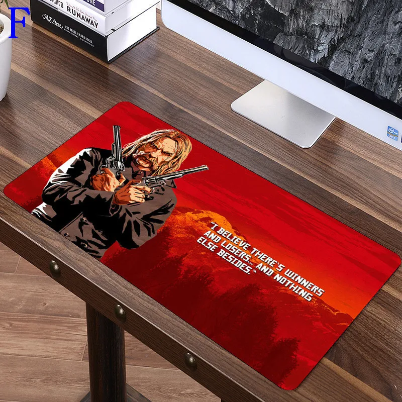 Большой коврик для мыши 60X30cm Red Dead Redemption 2 скоростной Игры Геймер игровой XL