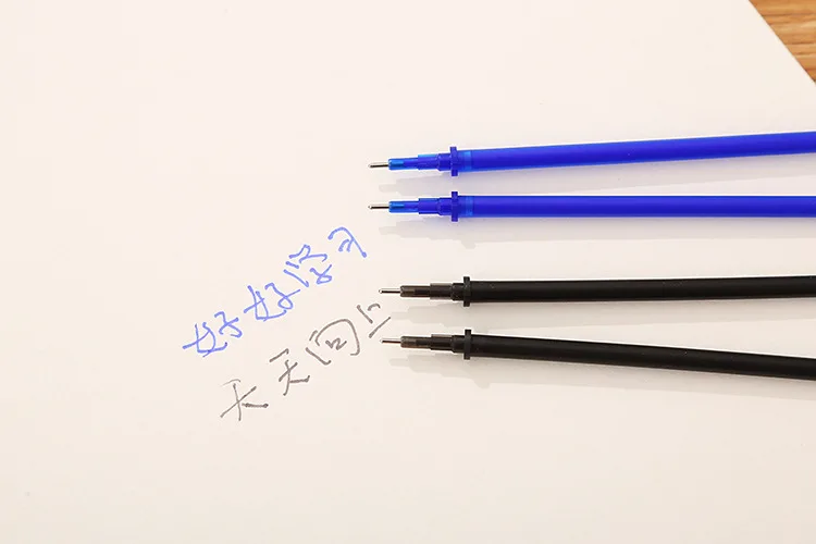 20Pcs/Set Office Gel Pen Erasable Refill Rod Magic 0.5mm Blue Black Ink School Stationery Writing Tool Gift |