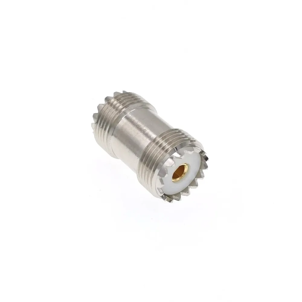 PL 259 UHF Женский коаксиальный кабель адаптер S0 239 двойной разъем 1 шт.|connector adapter|connector