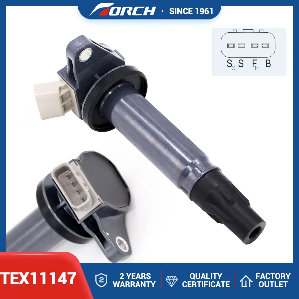 

Hot Sale High Quality Auto Ignition Coils TEX11147 for DAIHATSU 19070-B1020 for TOYOTA 19070-B1020 for DIAMOND FK0308-01C
