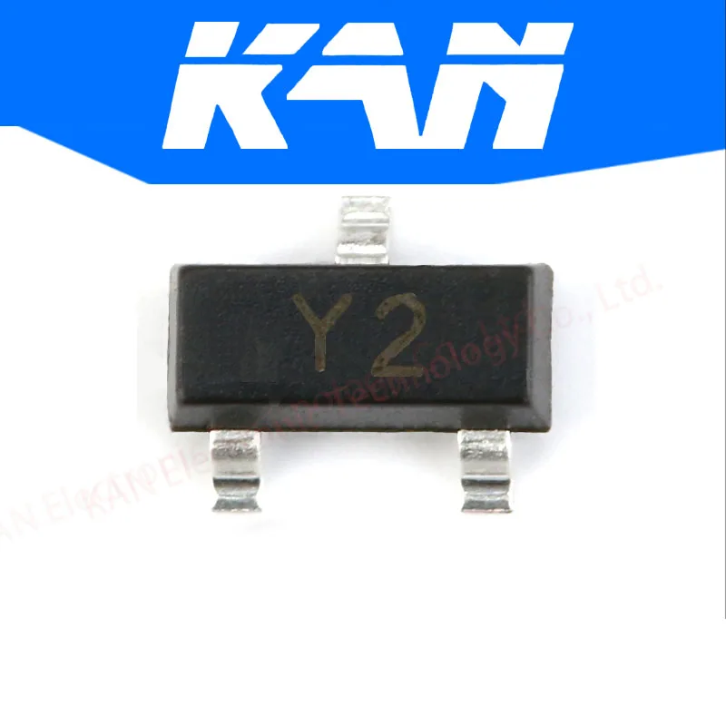 100 шт. SS8550 SOT23 MMBT8550 SOT MMBT8550LT1G SMD Y2 SOT-23 Новый транзистор |