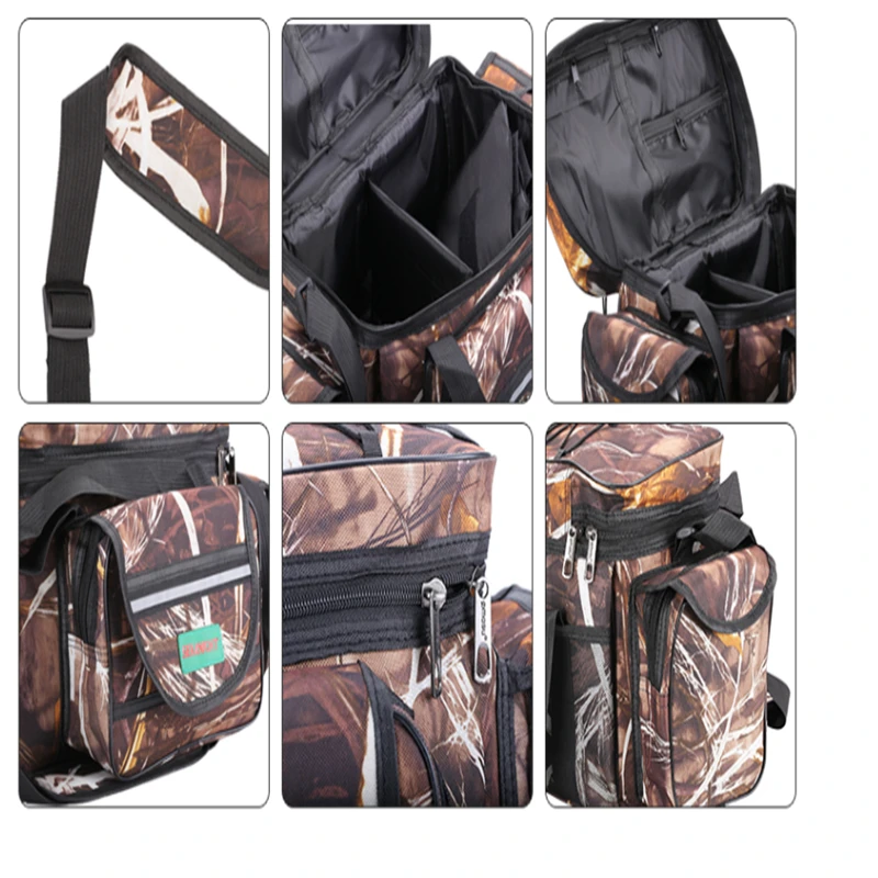 

Fish Reel Bag Spinning Reel Case Leather Protective Hard Shell Shockproof Waterproof Cover Fishing Tackle Storage Case