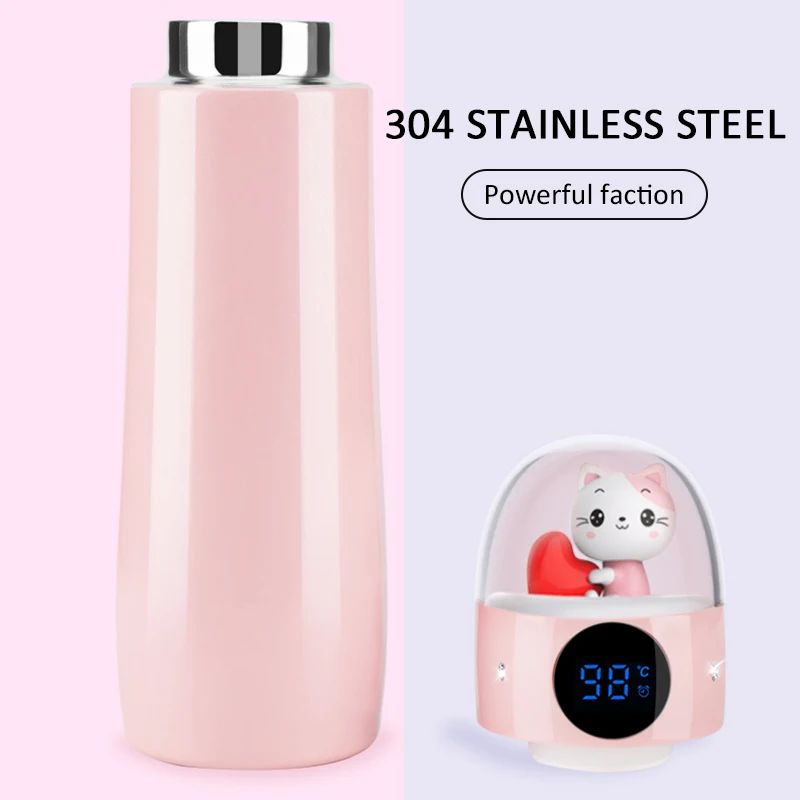 Умный термос с USB портом для домашних животных чашка отображением температуры