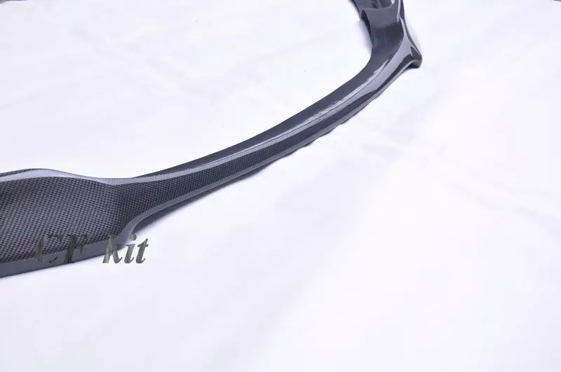 CF комплект из натурального углеродного волокна спереди губы фартук бампер