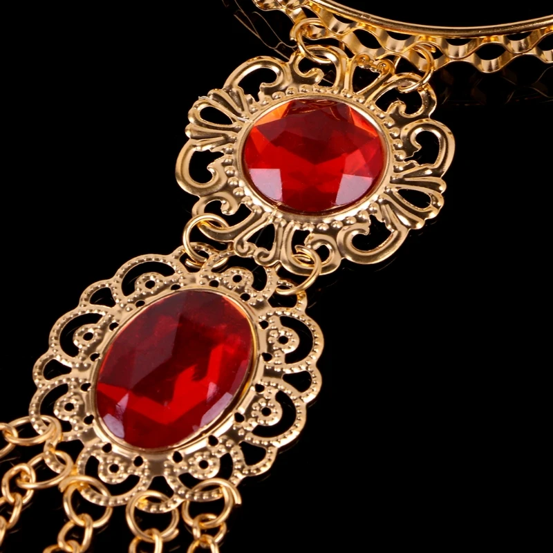 

1pc Women's Girl's Belly Dance Dancing Finger Indian Thai Finger Golden Jewelry