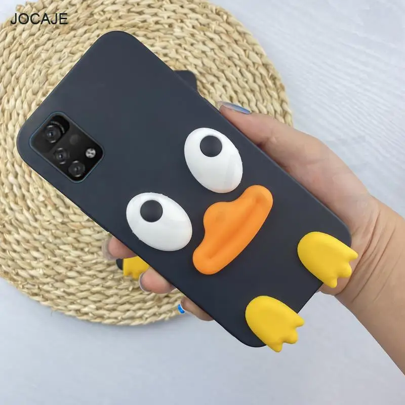 for umidigi a11 pro 5g max phone case 3d funny diy duck silicone shockproof for umidigi a11 cover cute cartoon soft tpu capa free global shipping