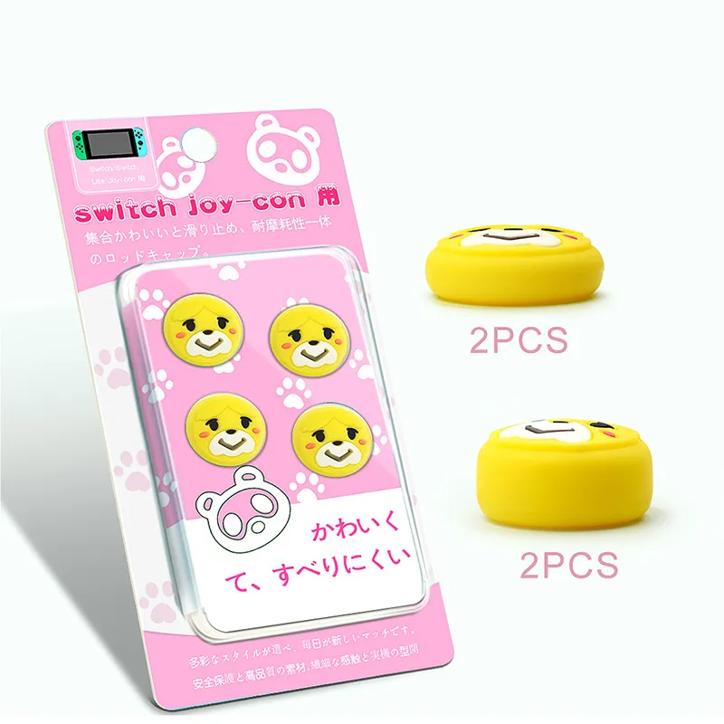 Чехол накладка для джойстика с изображением животных том Nook Isabelle Cat Claw Thumb Stick