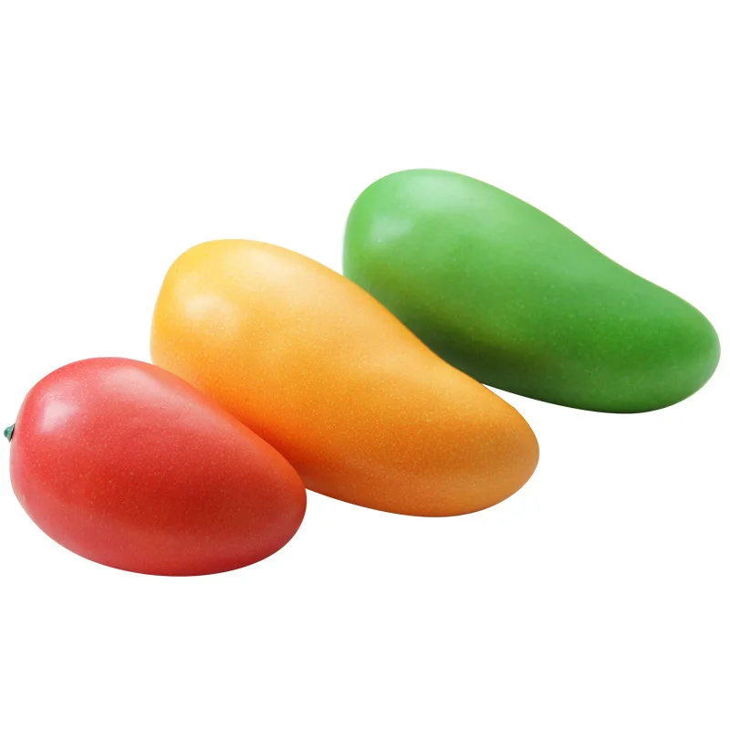 Большой зеленый манго искусственные фрукты модель магазин фруктов реквизит