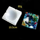 Форма для пепельницы, подставка, Гибкая силиконовая форма, форма для эпоксидной смолы, форма для глины и штукатурки, аксессуары для рукоделия