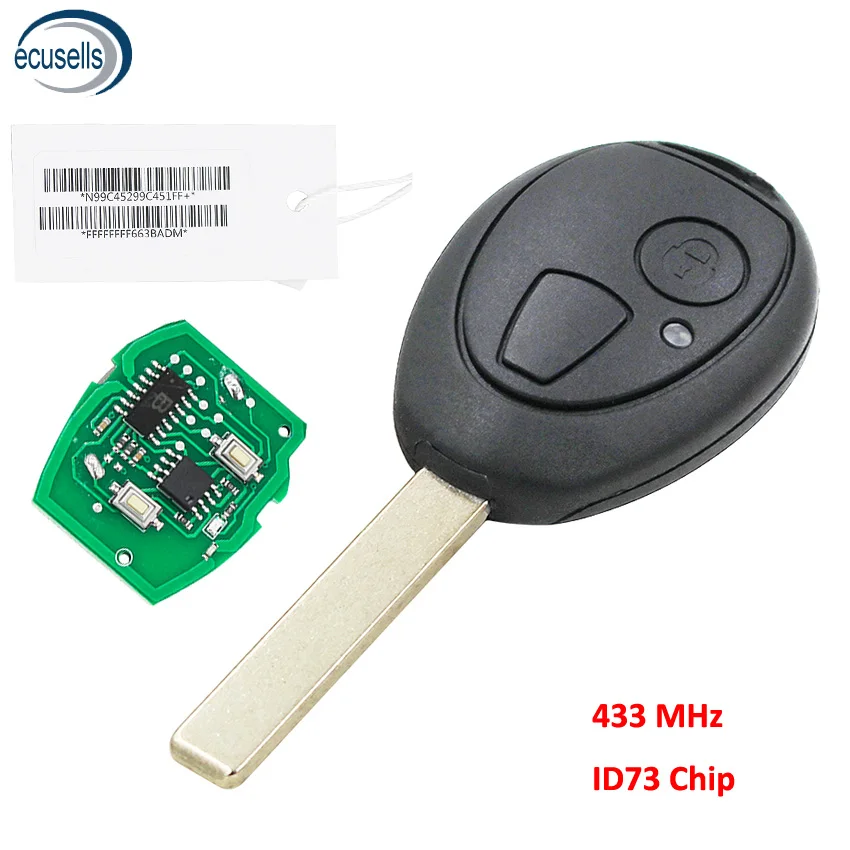 3 кнопки дистанционный смарт ключ-брелок без ключа для BMW Bentley стиль 315 МГц 433 с