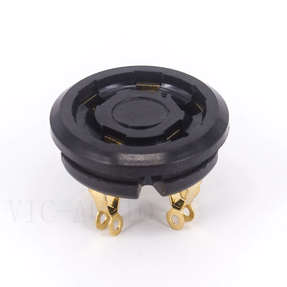 2 шт. 5 контактов бакелитовая трубка с золотым покрытием для 807 FU7 24 37 45 FD422