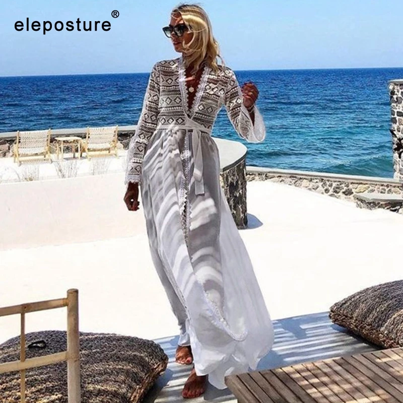 Новинка 2021 Сексуальная Пляжная накидка женское пляжное платье с вырезами