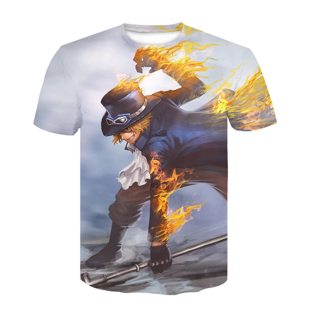 Новые летние топы футболка с рисунком аниме для мужчин и женщин 3D принтом ророноа