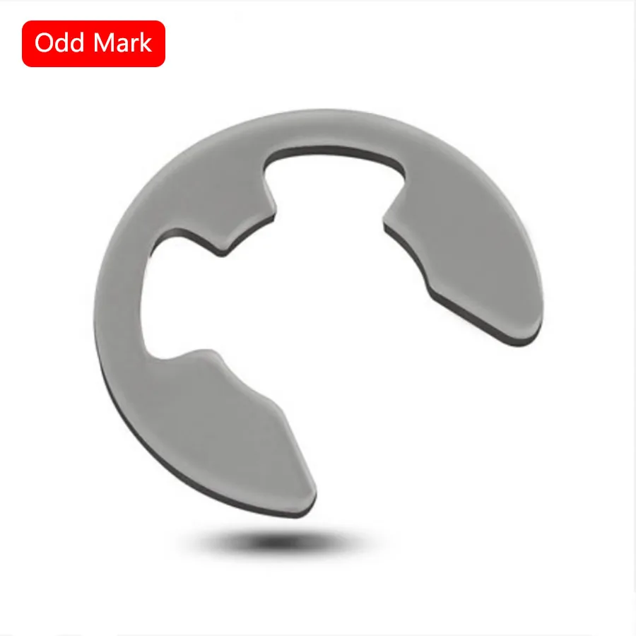 Открытое кольцо из нержавеющей стали GB896 304 E-type защелкивающееся ¢ 2 5-3-3 5-4-5-6-7-8-10