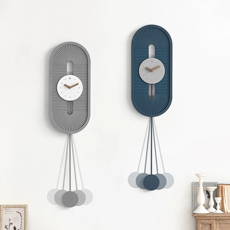 

Nordic Light Luxury Wall Clock Pendulum Personality Creative Modern Clocks Minimalist Art Living Room Zegar Home Decor EB5WC