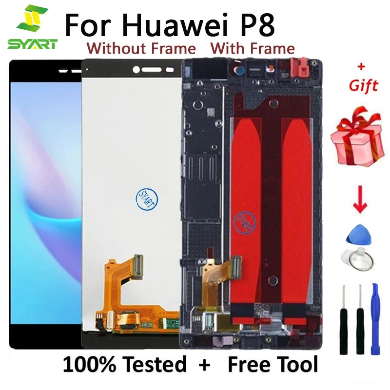

LCD Display Touch Screen Digitizer For Huawei P8 GRA_L09 GRA_UL00 GRA-L09 GRA-UL00 LCD SCREEN TOUCH SCREEN LCD ASSEMBLY FOR P8