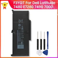 replacement battery f3ygt dm3wc 2x39g for dell latitude 12 7480 e7280 7490 7000 7280 authentic battery 60wh tools