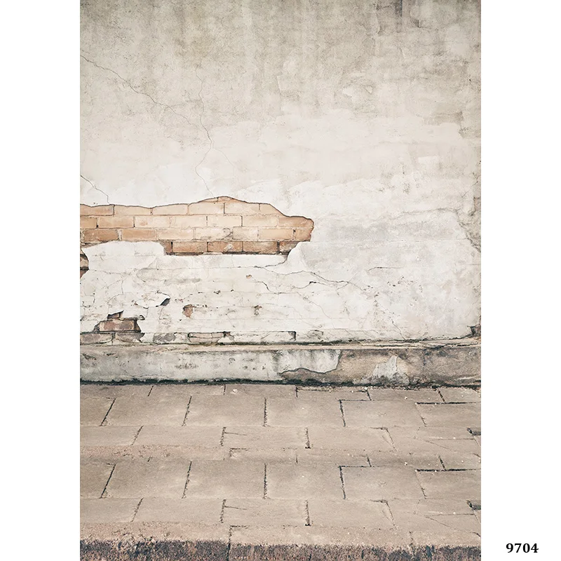 

SHENGYONGBAO Vinyl Vintage Hand Painted Photography Backdrops Props Texture Grunge Portrait Studio Background 201205LCJDX-66