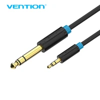 vention 3 5mm to 6 35mm adapter aux cable for mixer amplifier guitar bi direction 6 5 jack to 3 5 jack male to male audio cable