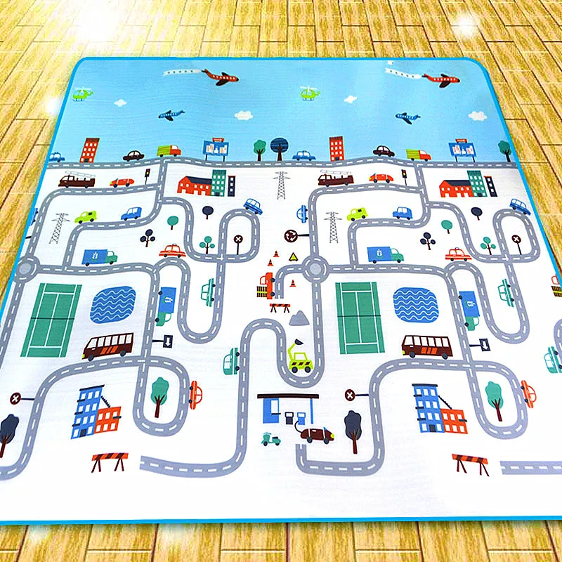 Детский игровой коврик развивающий для ползания развивающие игрушки детский
