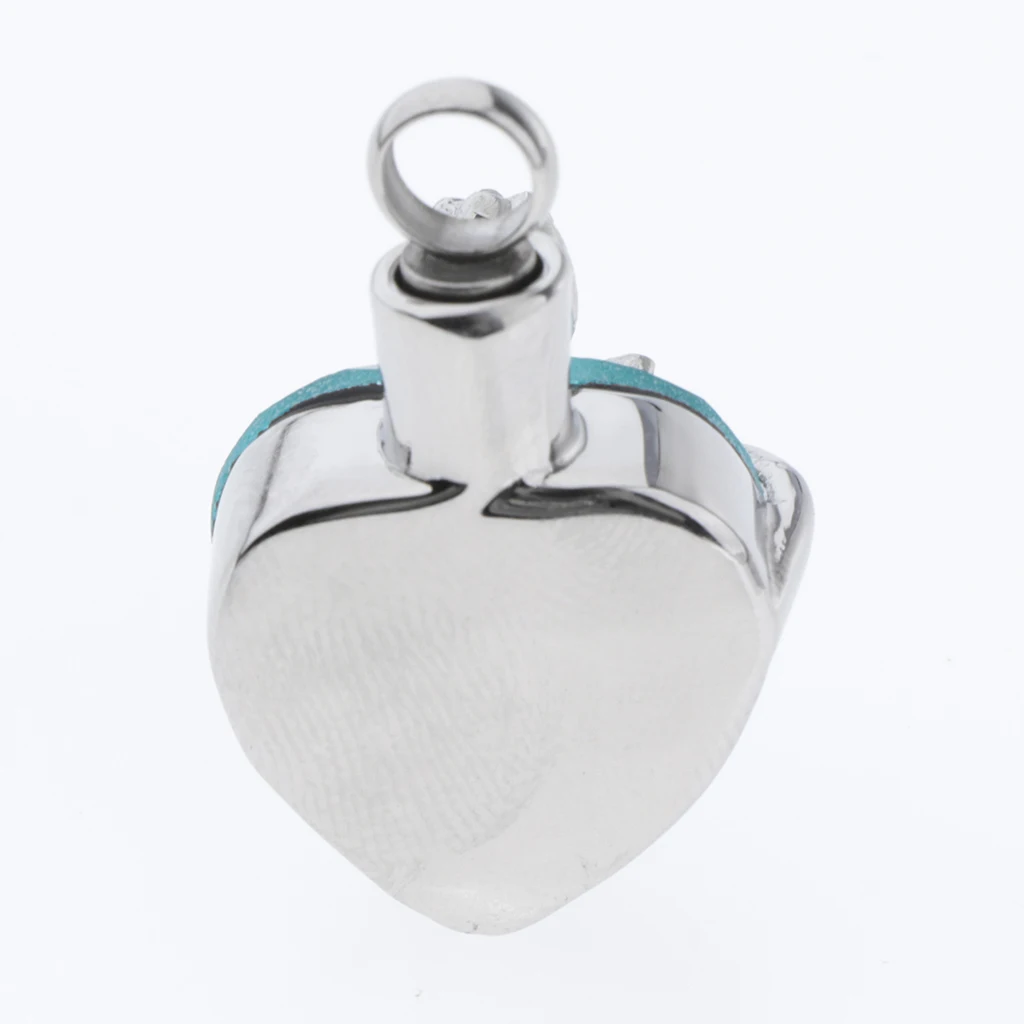 

Кремационная Ювелирная урна кулон ожерелье ПЭТ Мемориальный пепел держатель в форме сердца