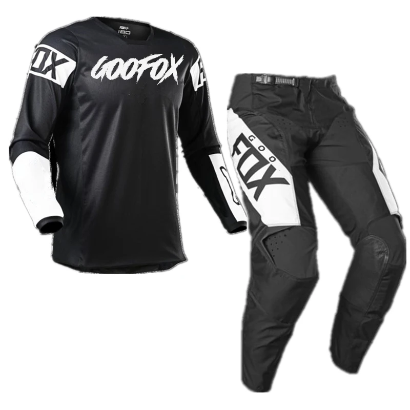 Комплект для мотокросса GooFox 180 360 мужские комплекты езды на велосипеде |