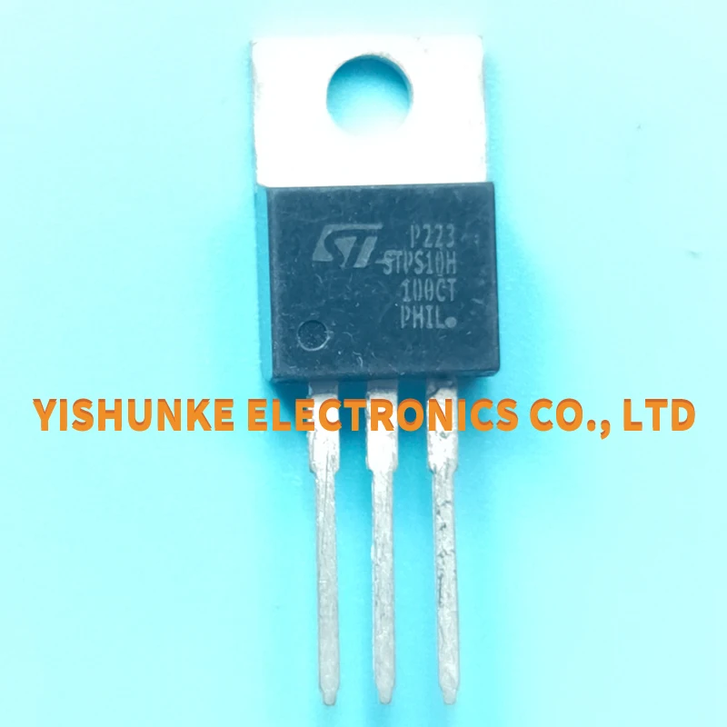 10 шт FQP12P10 SUP85N03-04 S5J53 STPS10H100CT SVF18N65T STPS41H100CT TO-220/220F | Электроника