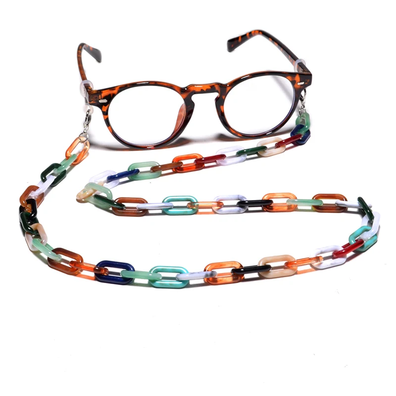 Цепочка для очков мужчин и женщин модная трендовая маска лица ожерелье ремешок
