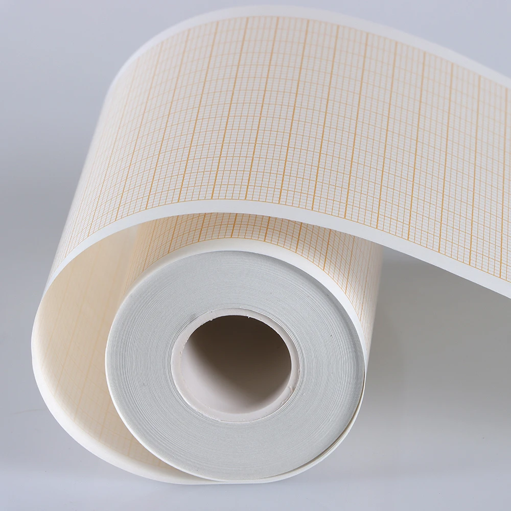 50 мм (Ш) * 20 м (л) ЭКГ машина термозапись бумага экг термопечать Бумага Для CONTEC ECG90A