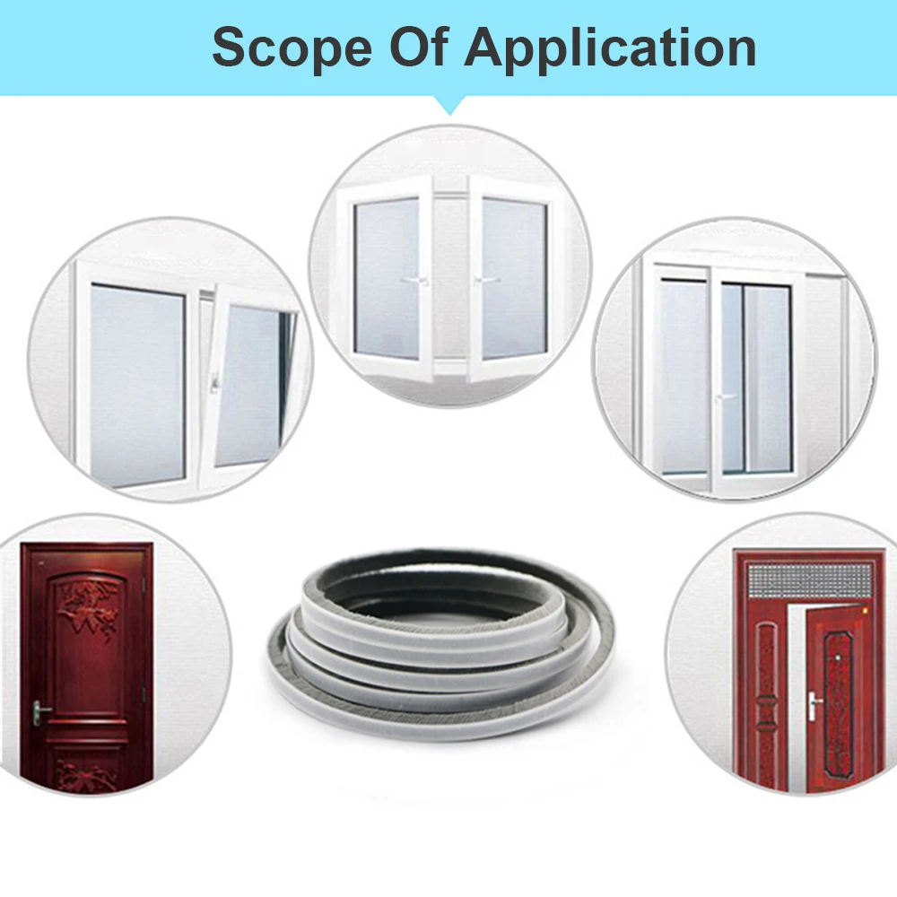 Ванная комната Душ раковина Лента Уплотнительная полоса белый ПВХ самоклеющиеся