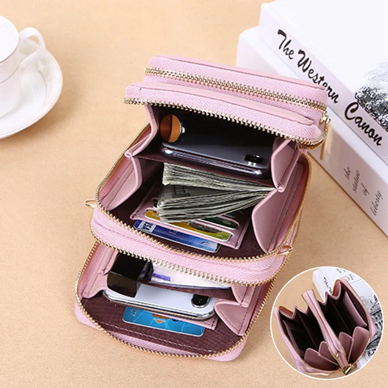 

Mini Crossbody Shoulder Bags Women Cell Phone Pocket Card Purse Ladies Small Bag Female Messenger Bag