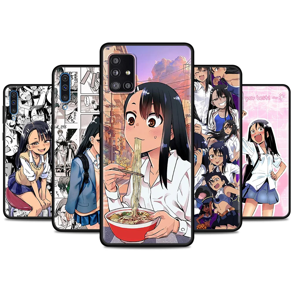 

Nagatoro San Anime Phone Case For Samsung Galaxy A51 A12 A21s A71 A31 A52 5G A32 4G A11 A72 A41 A51 A42 A01 A02 Soft Back Bag